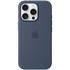 Apple iPhone 16 Pro Silicone Case with MagSafe - Denim,Model A3315