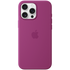 Apple iPhone 16 Pro Max Silicone Case with MagSafe - Fuchsia,Model A3316