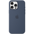 Apple iPhone 16 Pro Max Silicone Case with MagSafe - Denim,Model A3316
