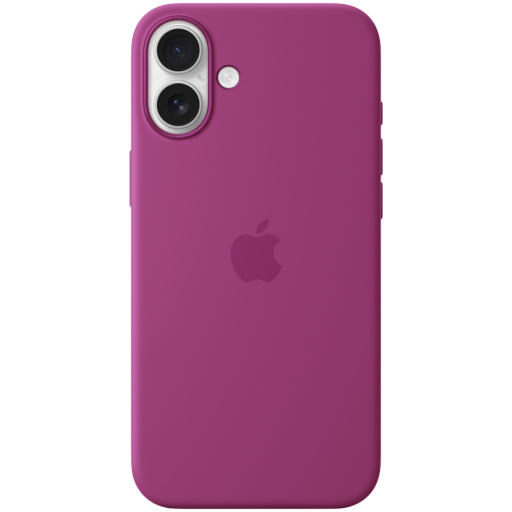 Apple iPhone 16 Plus Silicone Case with MagSafe - Fuchsia,Model A3314