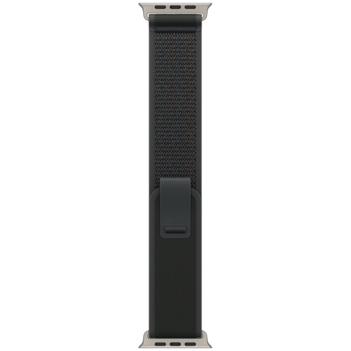 Apple 49mm Black Trail Loop - S/M - Natural Titanium Finish
