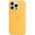 Apple iPhone 15 Pro Max Silicone Case with MagSafe - Sunshine,Model A3126