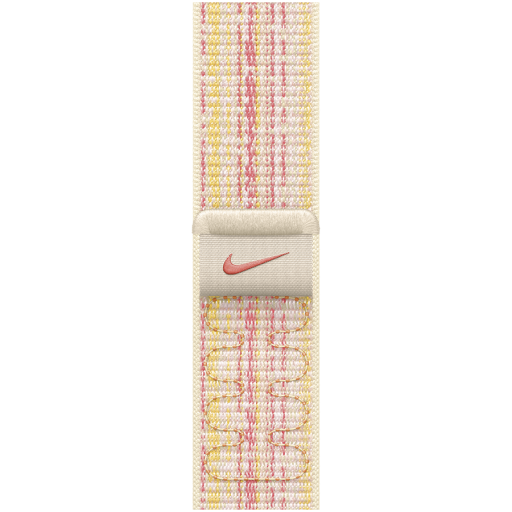Apple 41mm Starlight/Pink Nike Sport Loop
