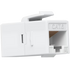 Ubiquiti UniFi UACC-Keystone-Coupler-C6 Cat6 keystone coupler, Easy snap-in installation on a blank patch panel, (12) Keystone Couplers per pack