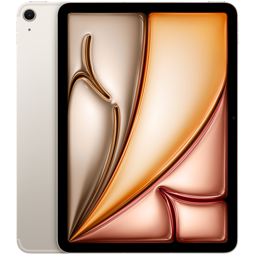 Apple 11-inch iPad Air Wi-Fi + Cellular 128GB - Starlight,Model A2903