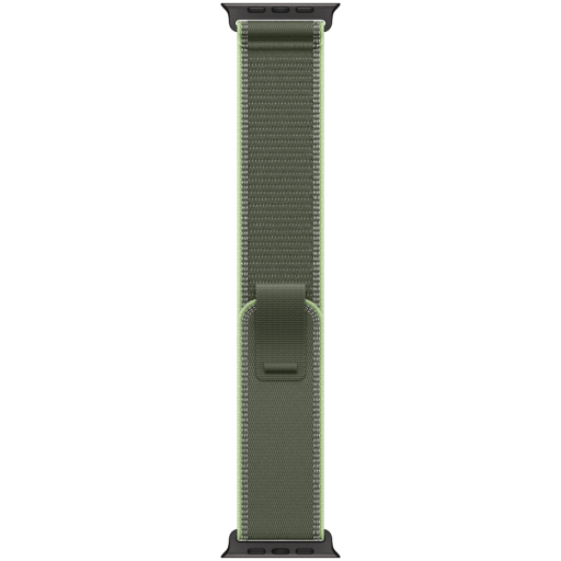 Apple 49mm Green/Neon Trail Loop - S/M - Black Titanium Finish