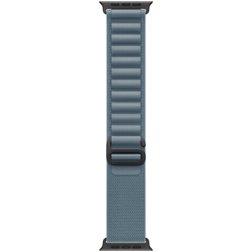 Apple 49mm Light Blue Alpine Loop - Large - Black Titanium Finish
