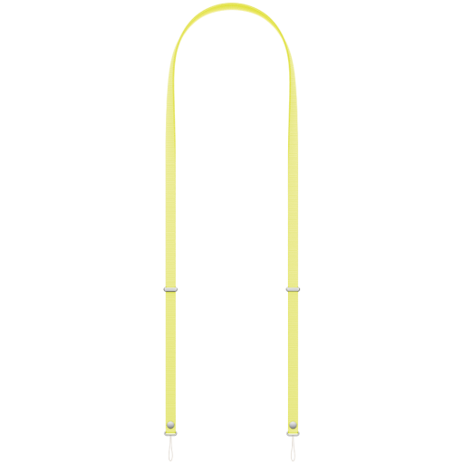 Apple Crossbody Strap - Neon Yellow,Model A3555