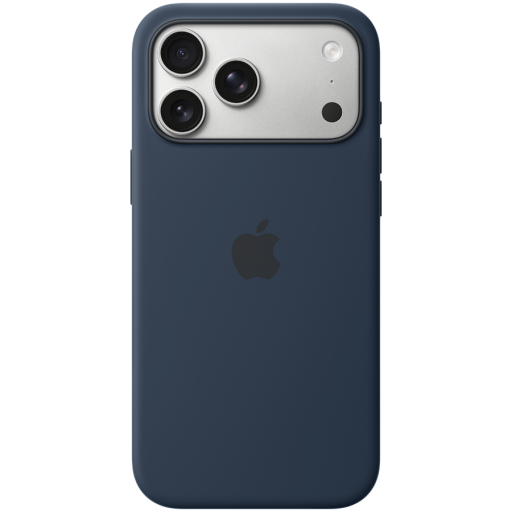 Apple iPhone 17 Pro Max Silicone Case with MagSafe - Midnight,Model A3560