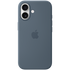 Apple iPhone 17 Silicone Case with MagSafe - Anchor Blue,Model A3558