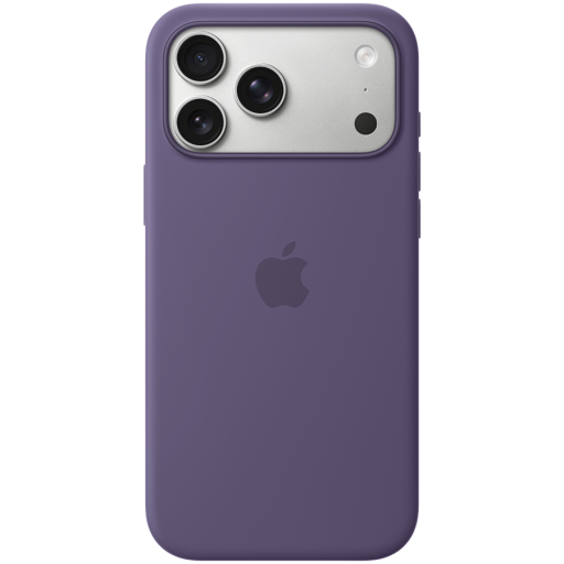 Apple iPhone 17 Pro Max Silicone Case with MagSafe - Purple Fog,Model A3560