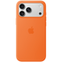 Apple iPhone 17 Pro Max Silicone Case with MagSafe - Orange,Model A3560