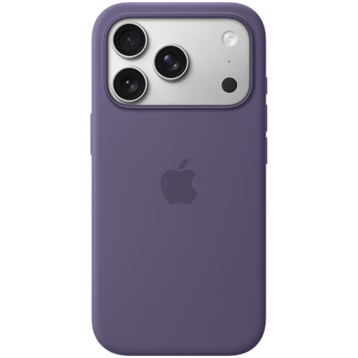 Apple iPhone 17 Pro Silicone Case with MagSafe - Purple Fog,Model A3559