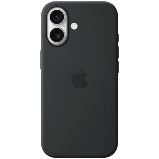Apple iPhone 17 Silicone Case with MagSafe - Black,Model A3558