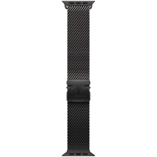 Apple 49mm Black Titanium Milanese Loop - Large