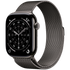 Apple Watch Series 11 GPS + Cellular 46mm Slate Titanium Case with Slate Milanese Loop - M/L,Model A3337