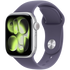 Apple Watch Series 11 GPS + Cellular 42mm Silver Aluminium Case with Purple Fog Sport Band - S/M,Model A3335