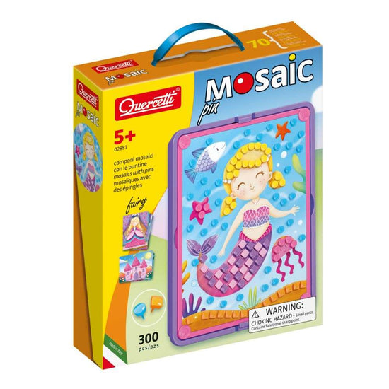 Quercetti - Fairy-Themed Mosaic Pin Set