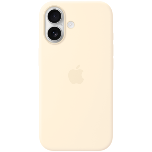 Apple iPhone 17 Silicone Case with MagSafe - Vanilla,Model A3558