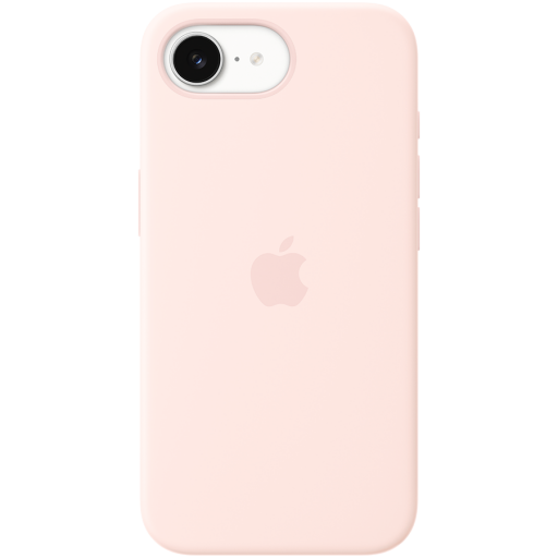 Apple iPhone 17e Silicone Case with MagSafe - Soft Pink,Model A3646