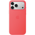 Apple iPhone 17 Pro Max Silicone Case with MagSafe - Bright Guava,Model A3560