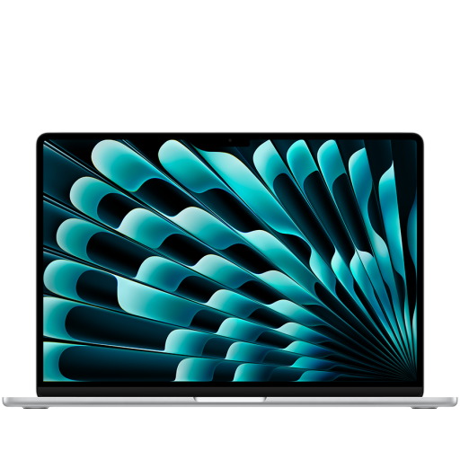 Apple 15-inch MacBook Air: Apple M5 chip with 10-core CPU and 10-core GPU, 16GB, 1TB SSD - Silver,Model A3448
