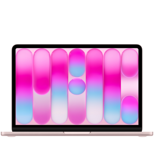Apple 13-inch MacBook Neo: Apple A18 Pro chip with 6-core CPU and 5-core GPU, 8GB, 256GB SSD - Blush,Model A3404