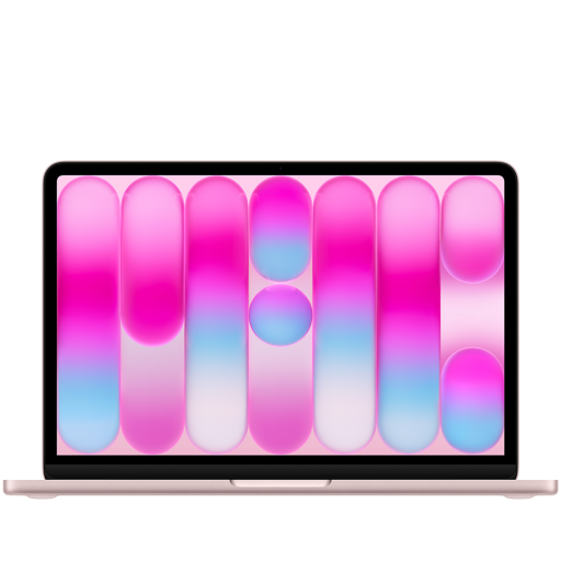 Apple 13-inch MacBook Neo: Apple A18 Pro chip with 6-core CPU and 5-core GPU, 8GB, 512GB SSD, Touch ID - Blush,Model A3404