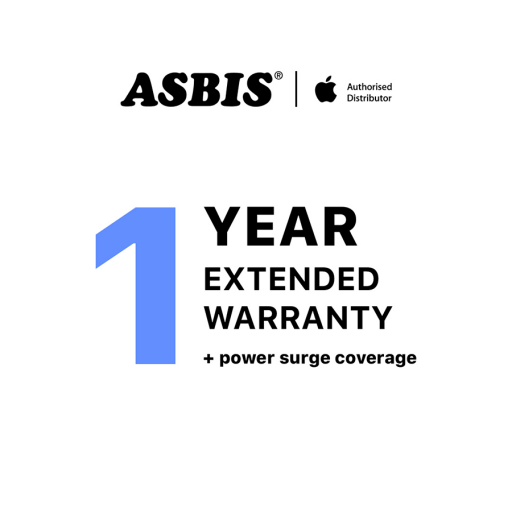 Additional 1-year warranty + power surge coverage for MacBook Air13, M5