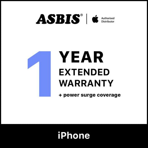 Additional 1-year warranty + power surge coverage for iPhone 17 Pro Max