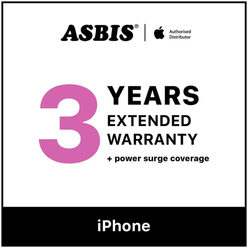 Additional 3-years warranty + power surge coverage for iPhone 17 Pro Max