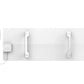 AENO PREMIUM ECO SMART HEATER 700W TEMPERED GLASS WHITE AGH0003S