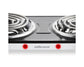 Mellerware Hotplate Double Powder Coat Black & White Spiral Plate 2500W Powerplus 27200DP
