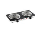 Mellerware Hotplate Double Powder Coat Black & White Spiral Plate 2500W Powerplus 27200DP