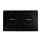 Mellerware Induction Cooker Double Glass Black 3000W Capri