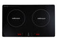 Mellerware Induction Cooker Double Glass Black 3000W Capri