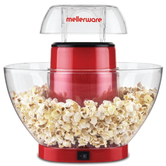 Mellerware Popcorn Maker Plastic Red 4.5L 1200W Pop & Go 27302