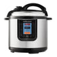 Mellerware Pressure Cooker With Led Display Stainless Steel Silver 6L 1000W Juno 27406