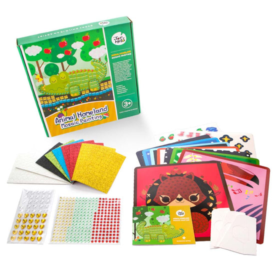Jar Melﾃｳ - Mosaics Craft Kit - Animal Homeland