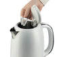Kenwood Elementa Stainless Steel Electric Kettle Matt White ZJM37.000WH