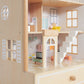 Classic World - Pretend & Play - Happy Villa Dollhouse with Furniture