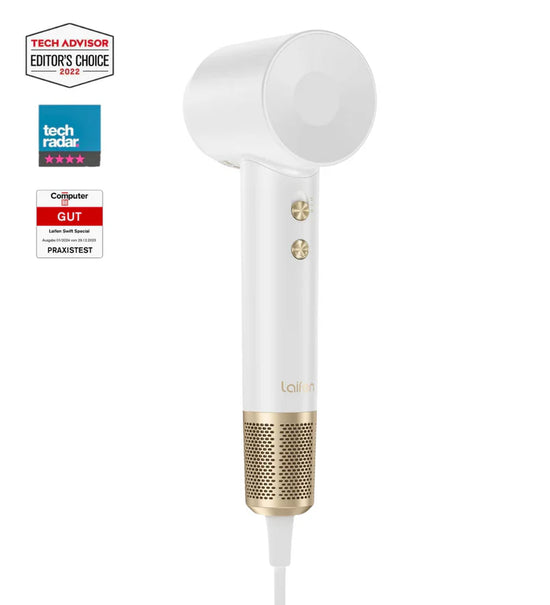 Laifen Swift Premium High Speed Hairdryer Golden White