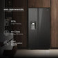 Haier 573l Black Side By Side Fridge HRF-768VNWIGBL