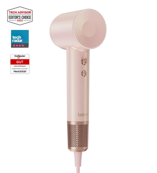 Laifen Swift Premium High Speed Hairdryer Golden Pink