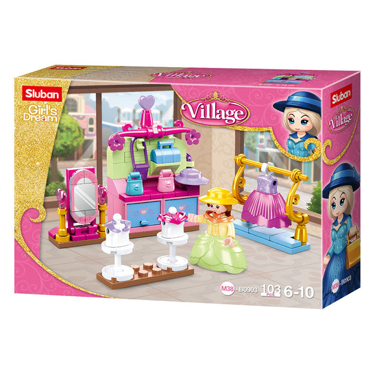 Sluban - Village - Clothes Store - 103pcs