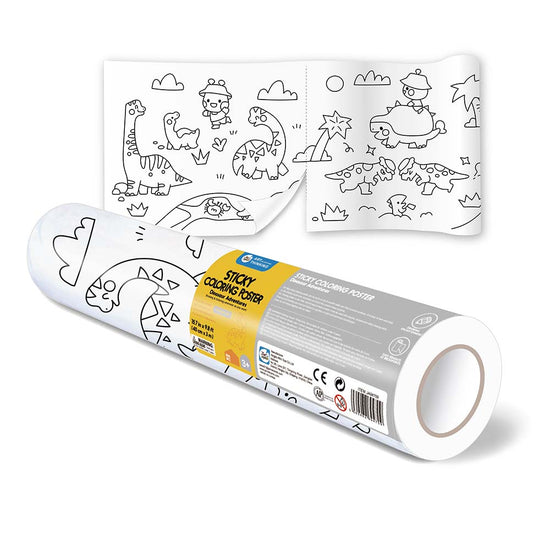 Jar Melﾃｳ - Sticky Drawing Paper - Dinosaur Adventures