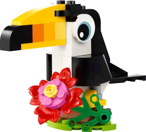 LEGO® 3in1 Tropical Toucan 59 Pieces 30688