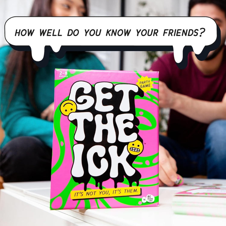 Big Potato Games - Get the Ick: A Cringe-Inducing Party Game for Adults, 2-8 Players