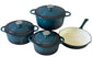 Cast Iron 7 Piece Cookware Pot Set Agave CH1085