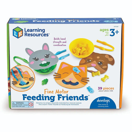Learning Resources - Fine Motor Feeding Friends - Activity Set